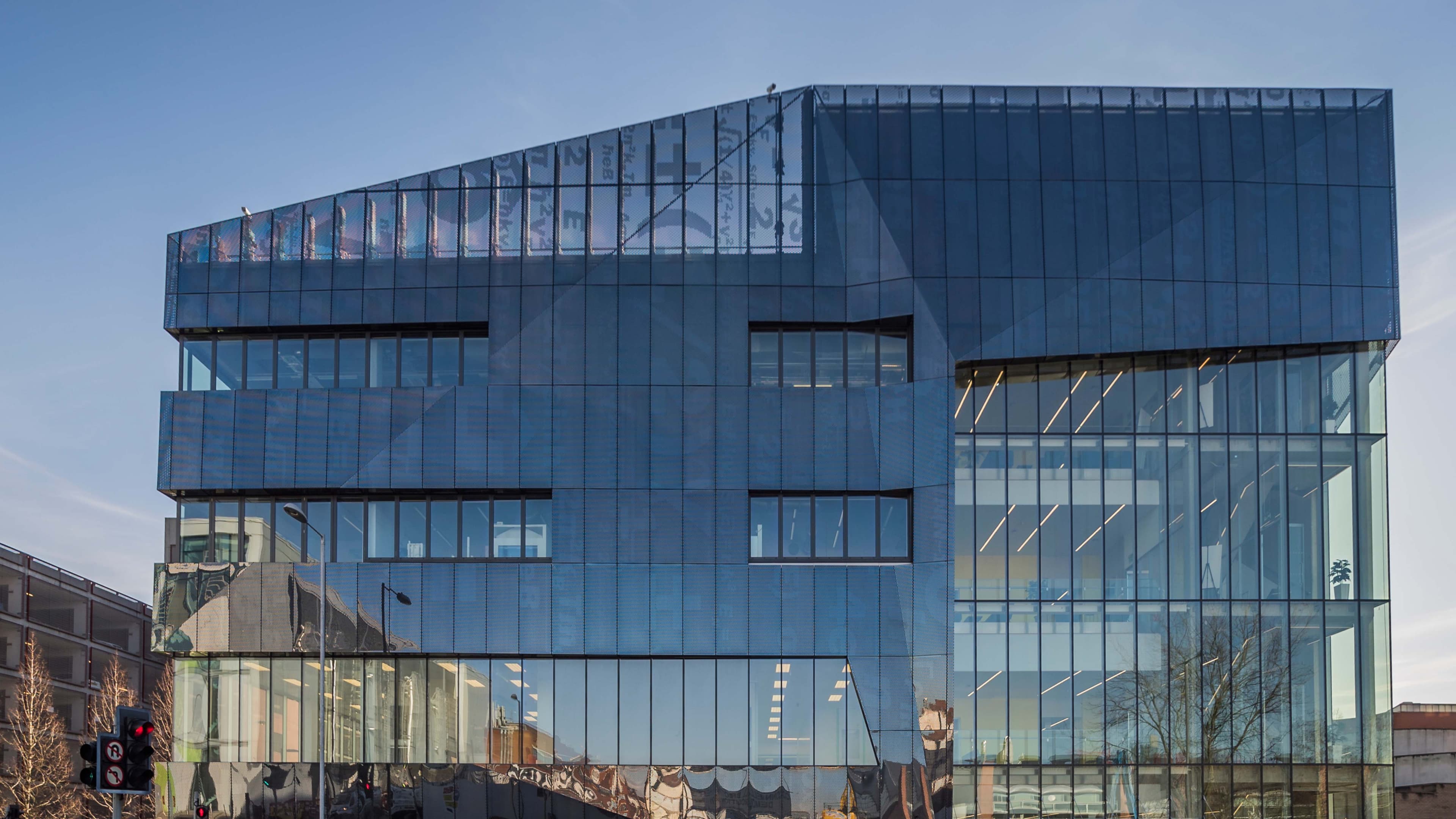 National Graphene institute side profile