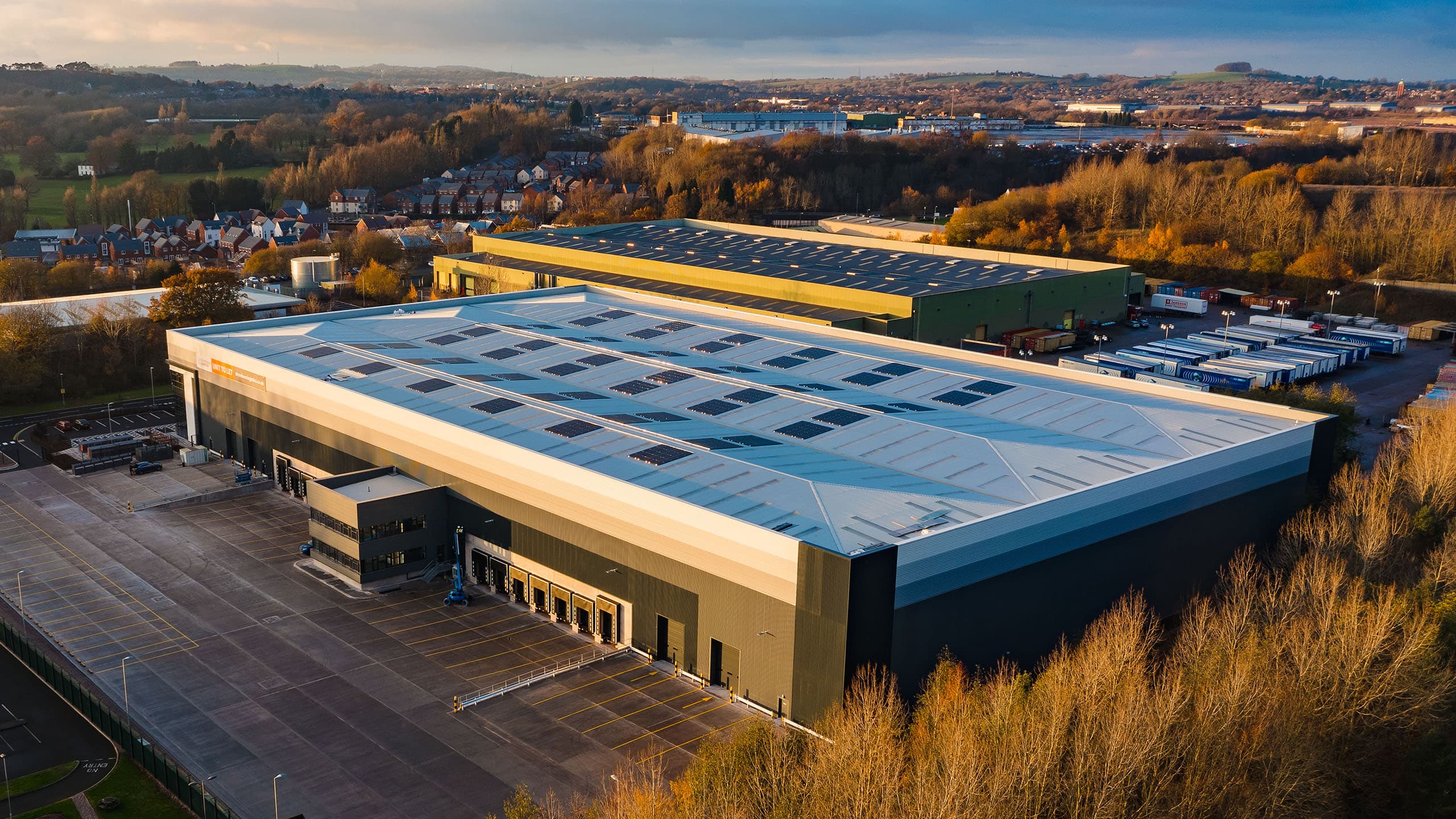 St Modwen with Roof System installed