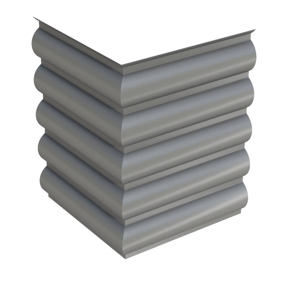 Pre-formed Corner Profile - Half Round