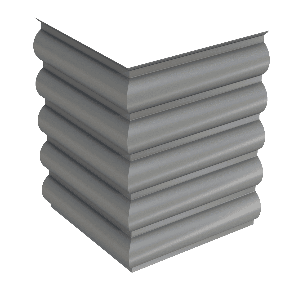 Pre-formed corner for profiles