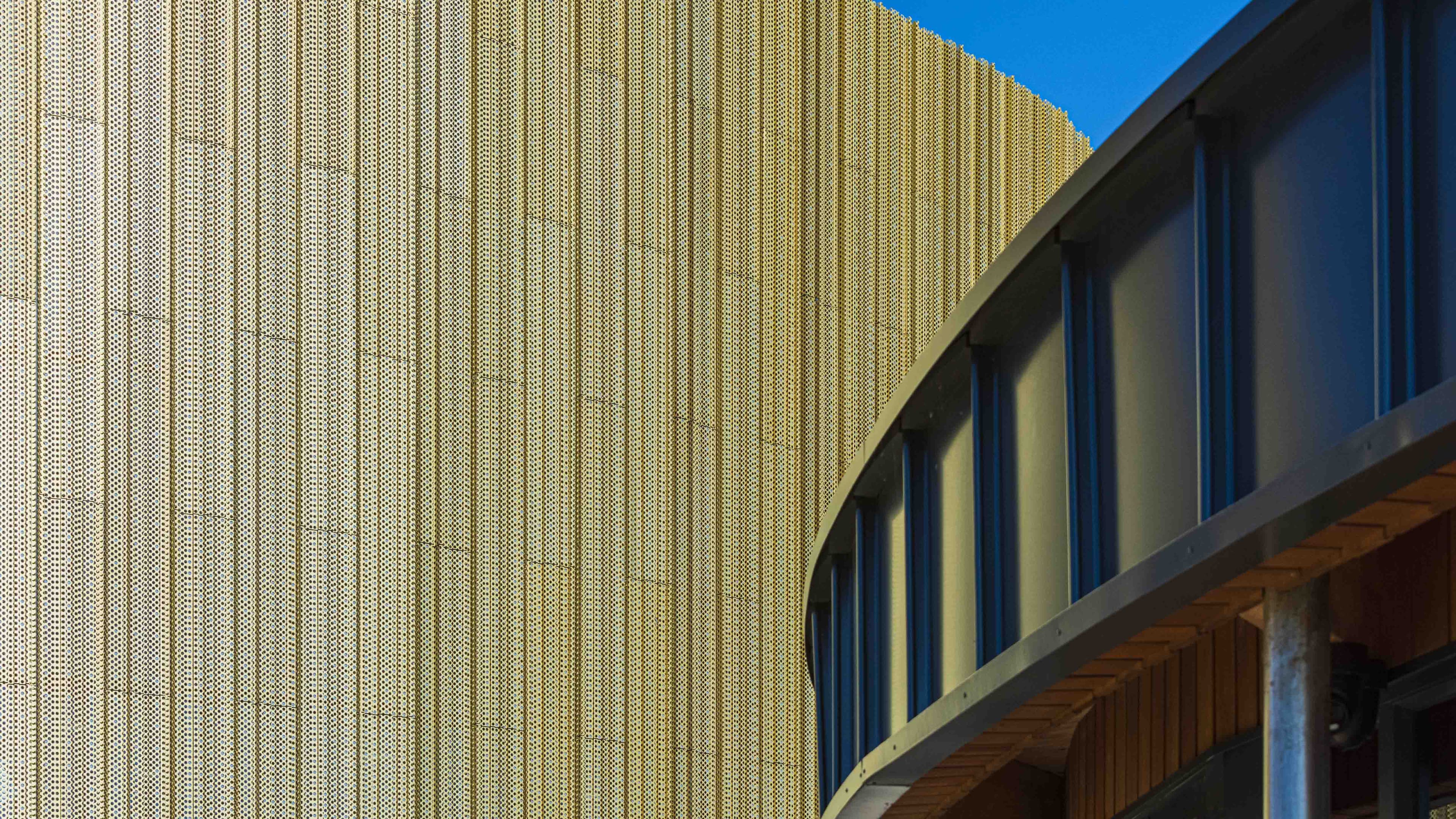 Close up of swansea bay arena
