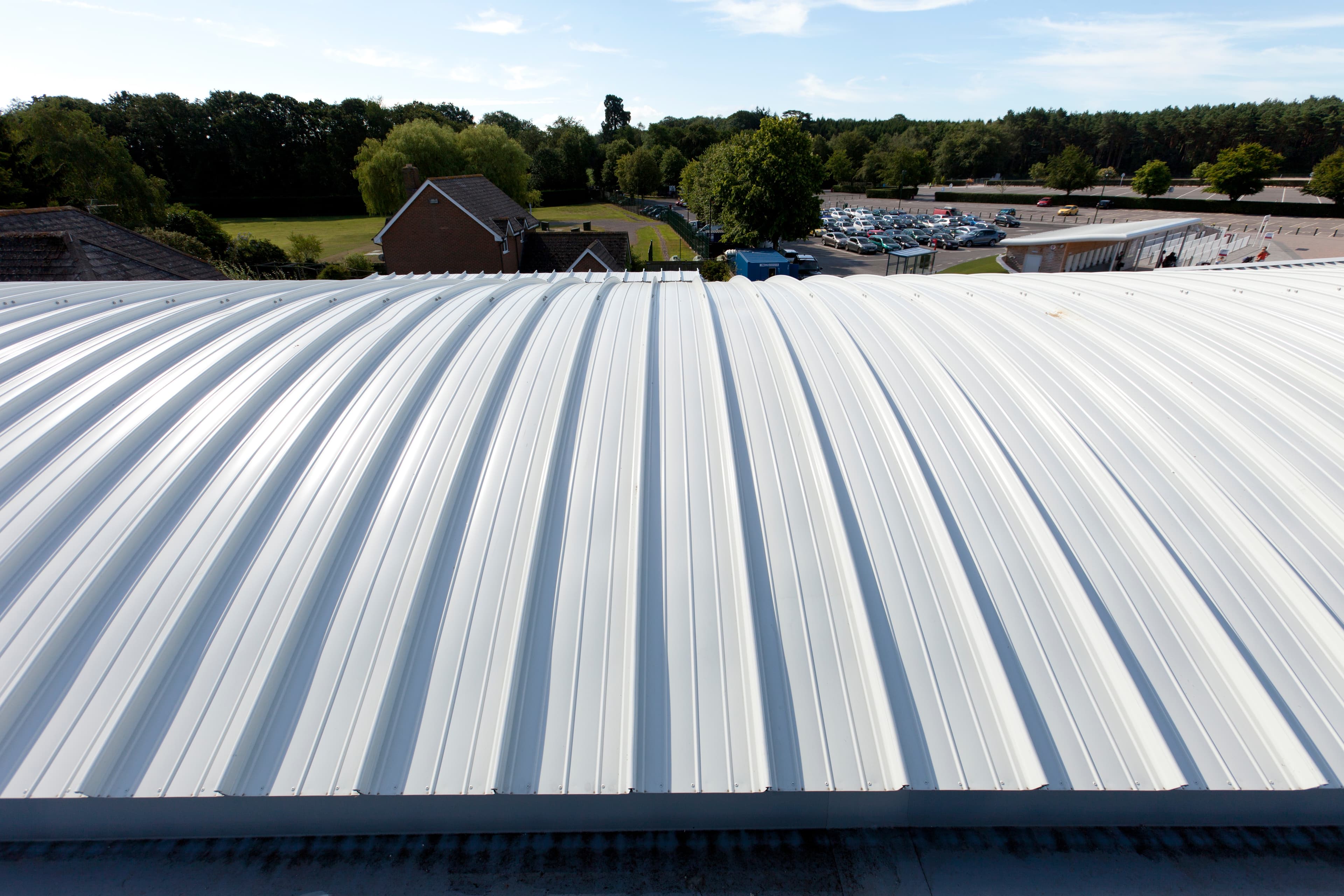 Elite 4 Roof System installed on building