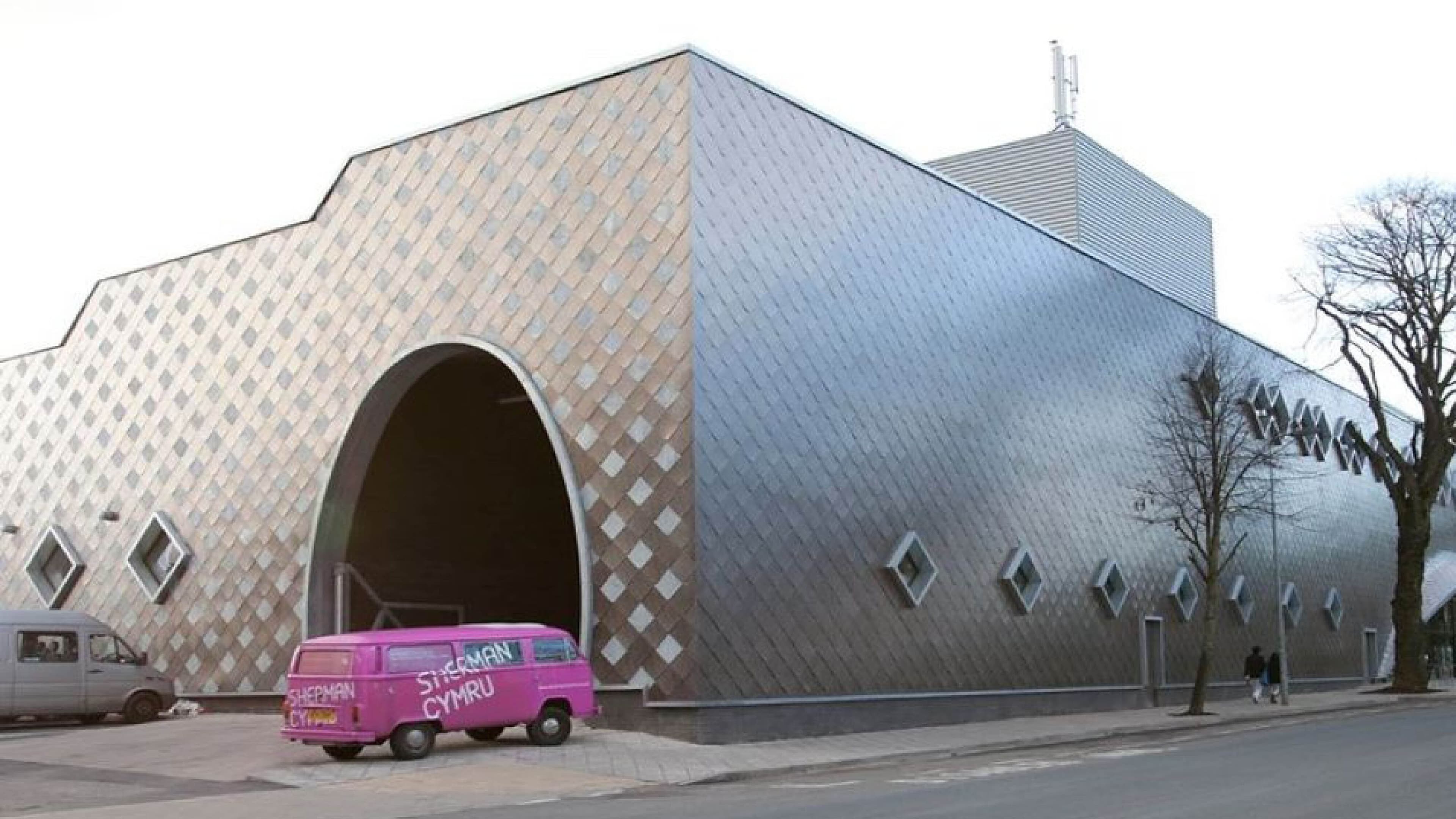 Sherman theatre side view
