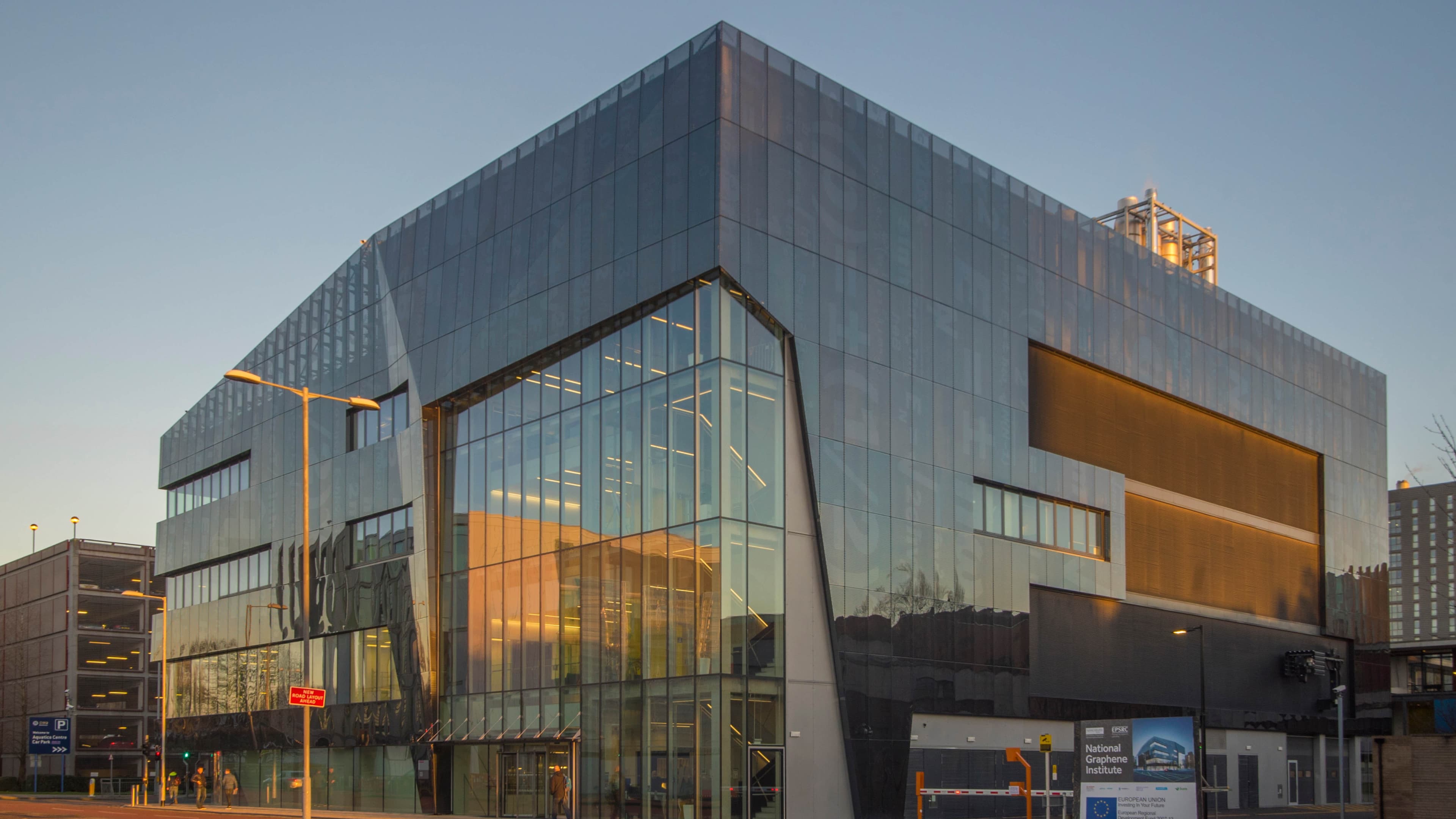 national graphene institute side profile