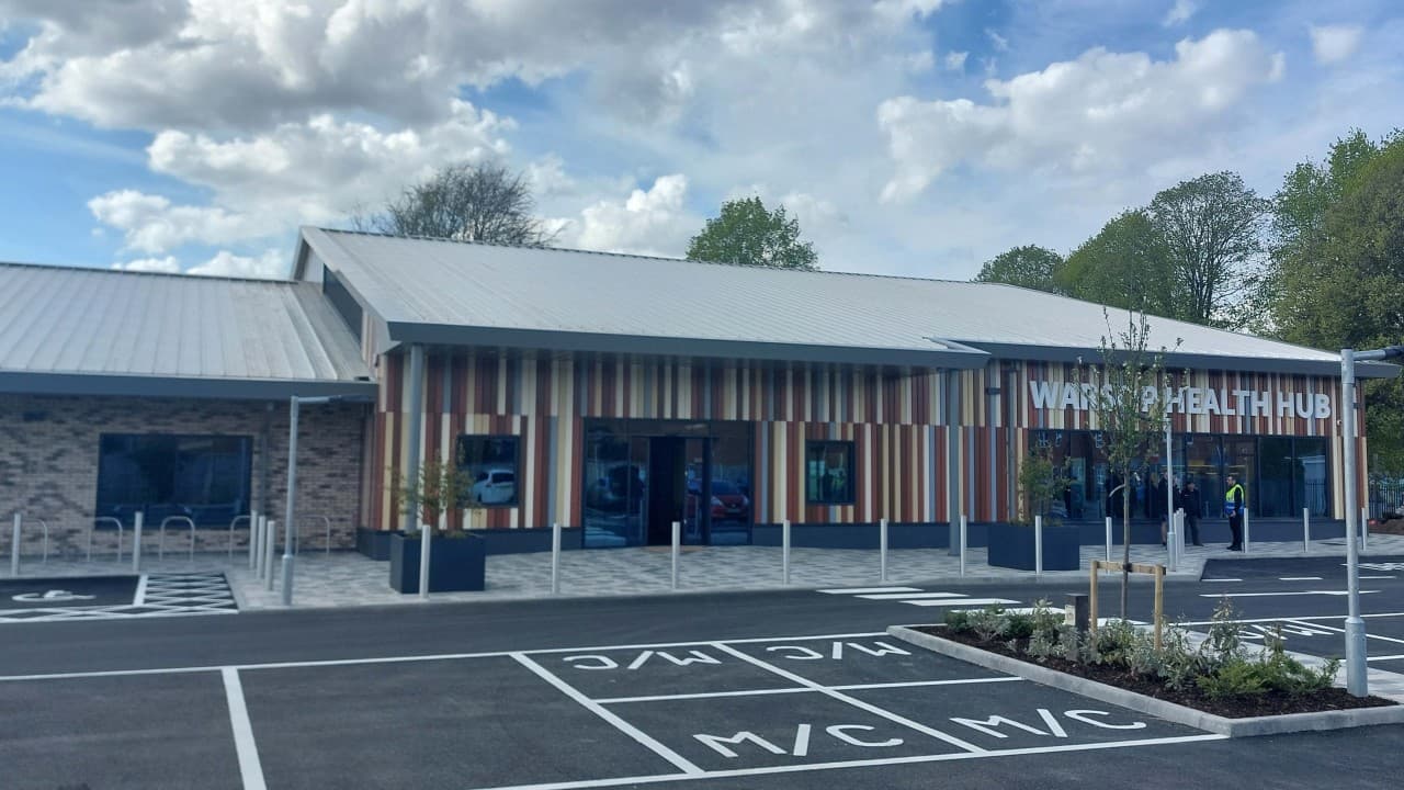 Warsop Health Hub in Mansfield