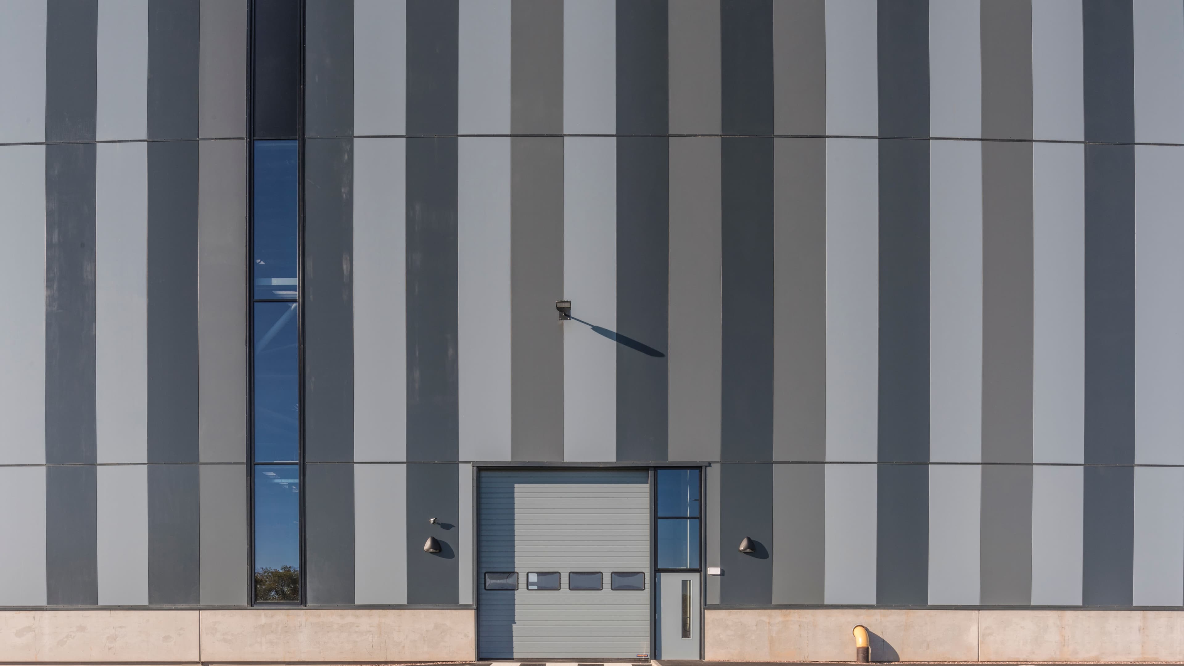 Magna international warehouse door detailing
