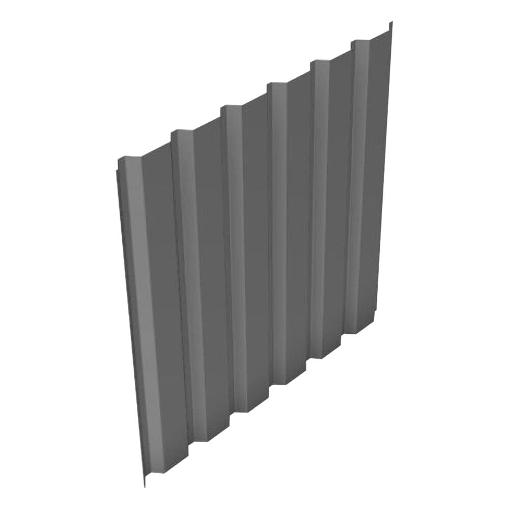 Trapezoidal Wall Profile Vertically Laid