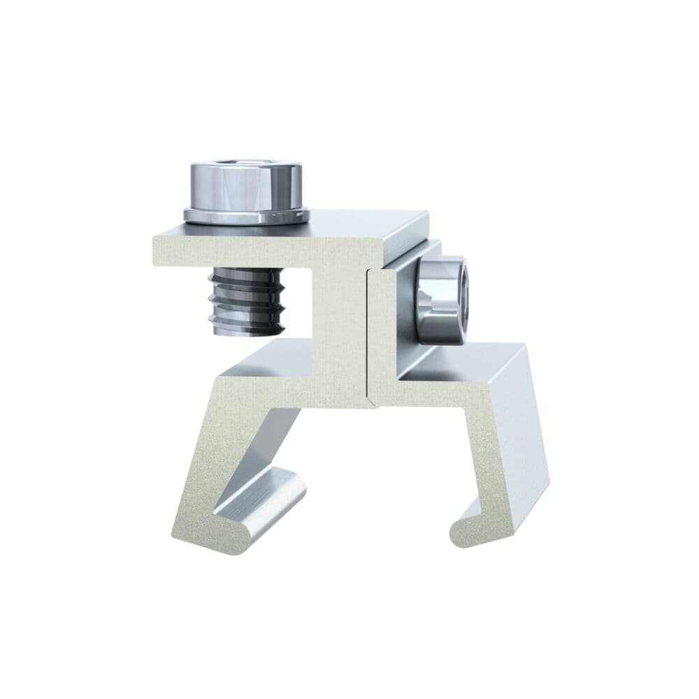 Euroclad Solar SF500 Clamp Render - Top Right View