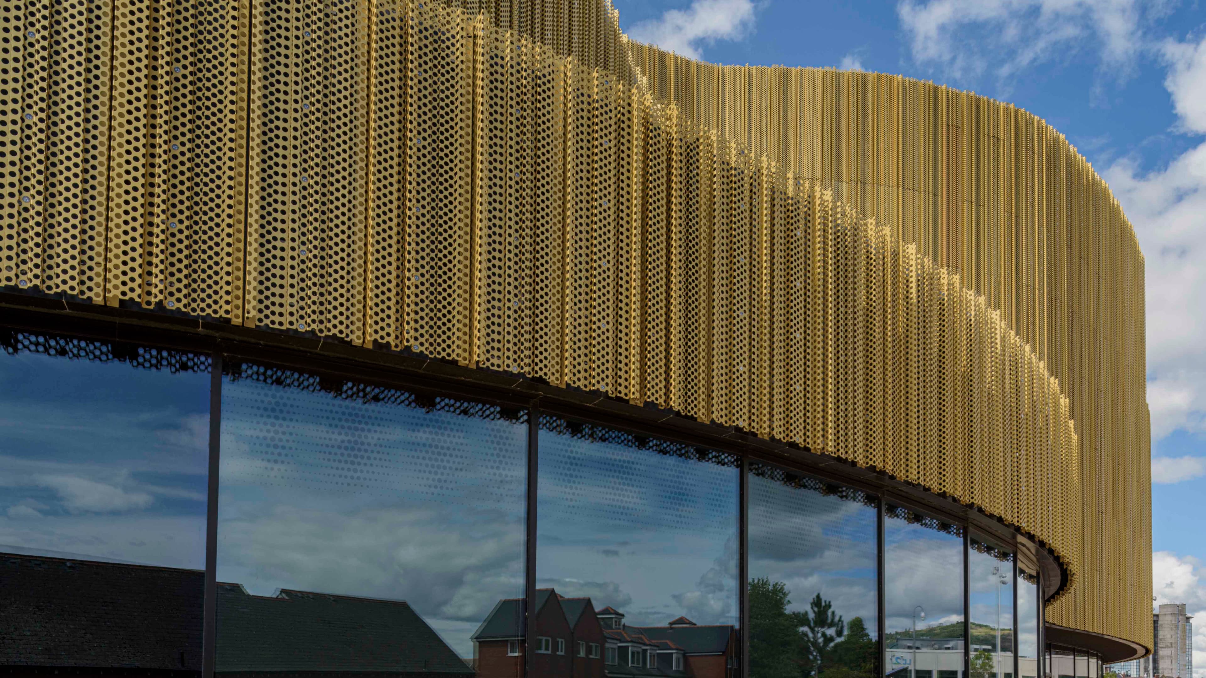Close up of eurobond swansea bay arena