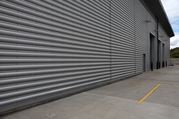 Half Round Wall Profile on building