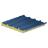 Roofspan Roof Panel Render Blue
